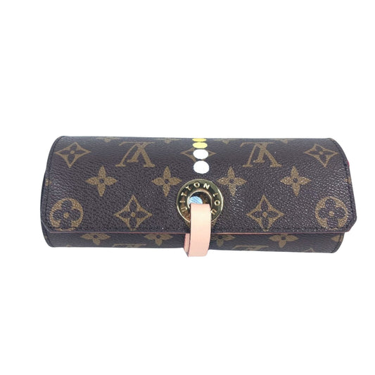 Louis Vuitton, Brown, Canvas, wallet