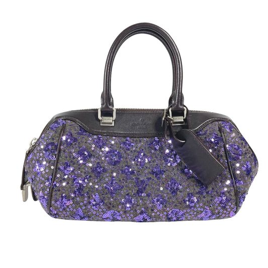 Louis Vuitton, Purple, Leather, handbag