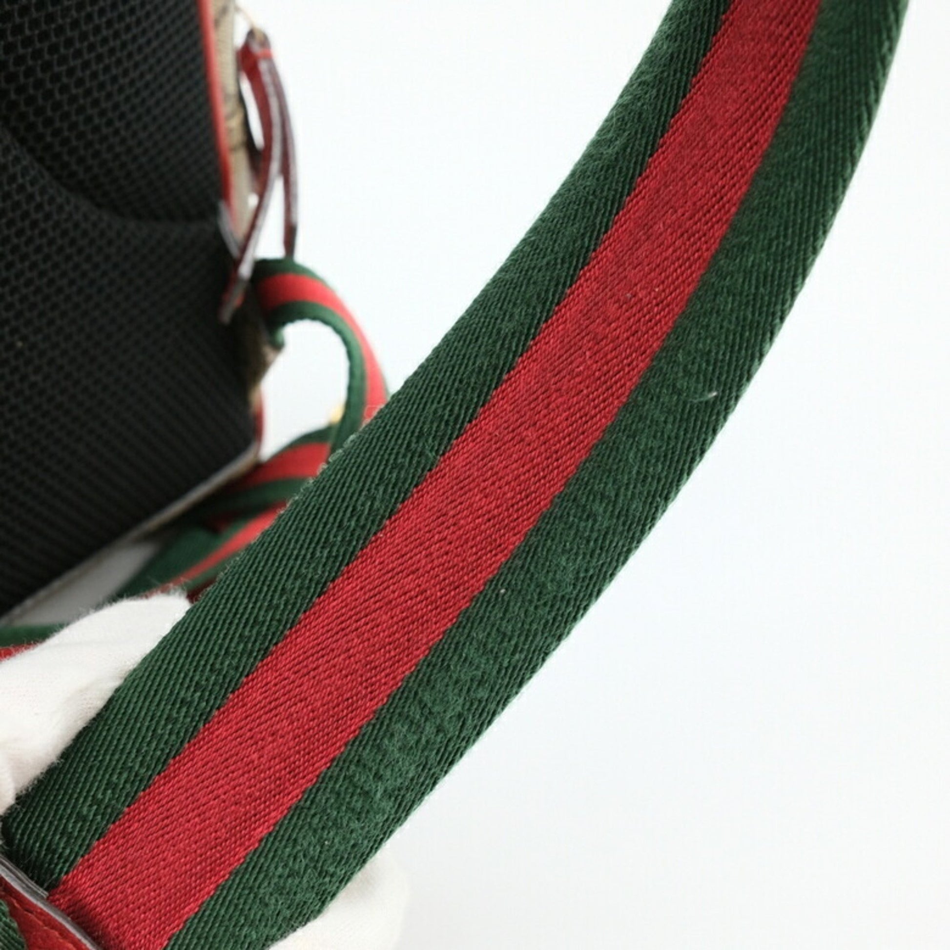 Gucci Bosco, Beige, Canvas, backpack