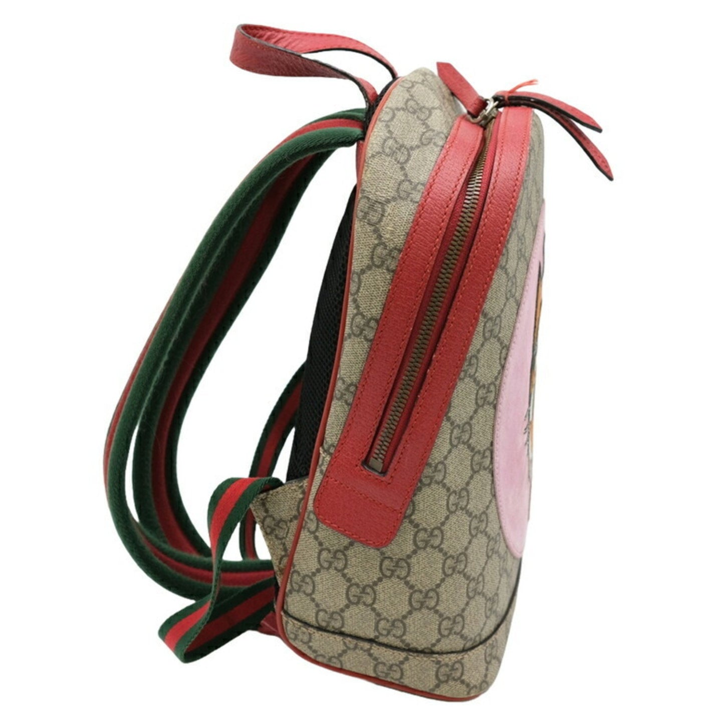 Gucci Bosco, Beige, Canvas, backpack