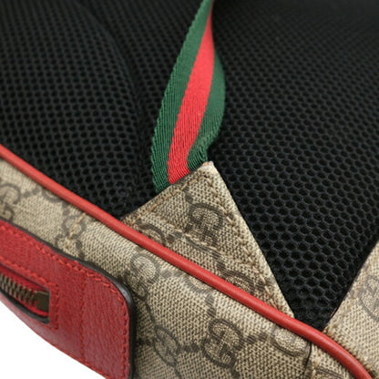 Gucci Bosco, Beige, Canvas, backpack