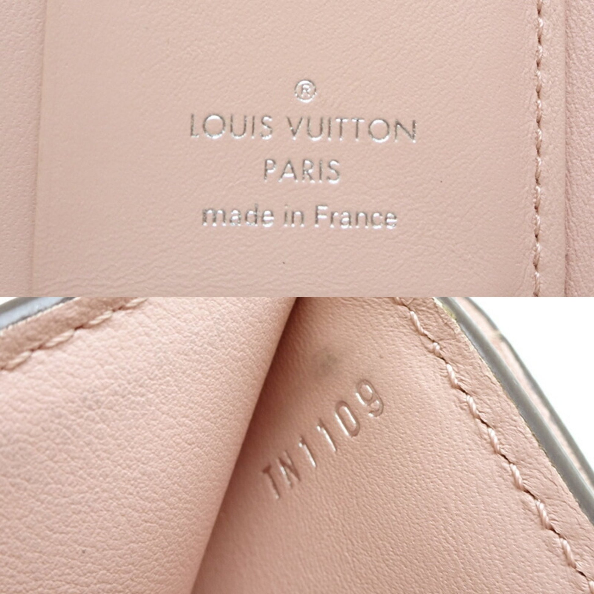 Louis Vuitton Iris, Pink, Leather, wallet