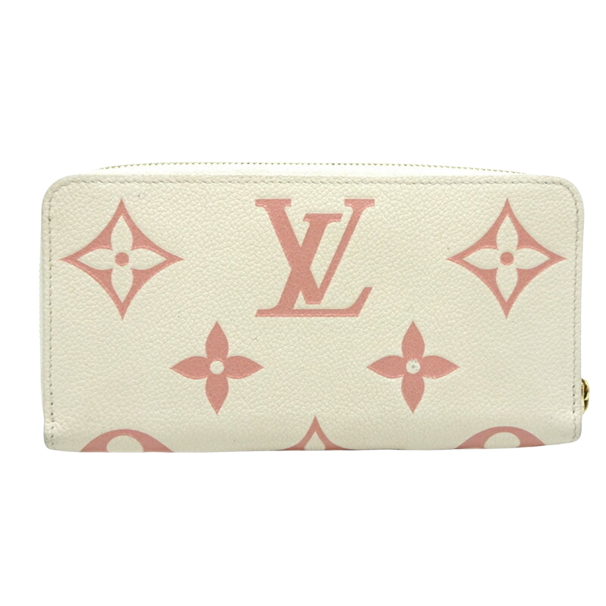 Louis Vuitton Portefeuille zippy, Ecru, Canvas, wallet