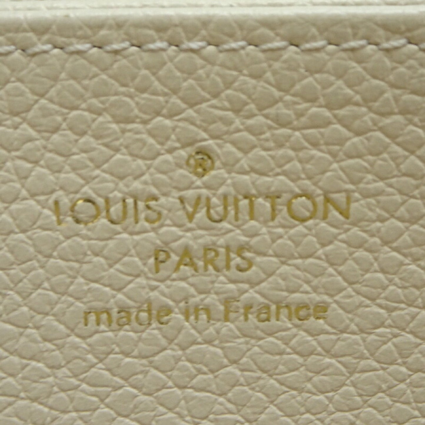 Louis Vuitton Portefeuille zippy, Ecru, Canvas, wallet