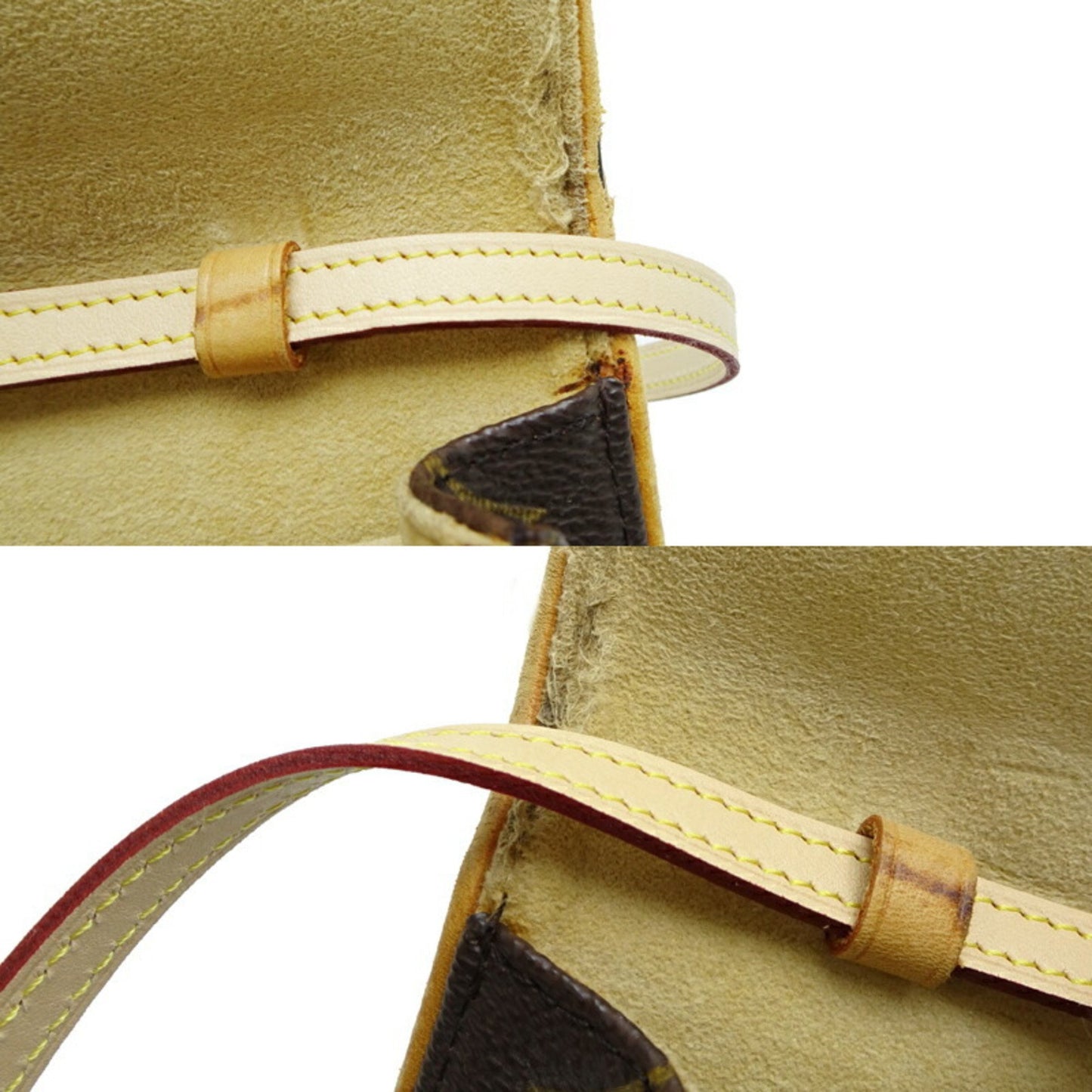Louis Vuitton Twin, Brown, Canvas, shoulder