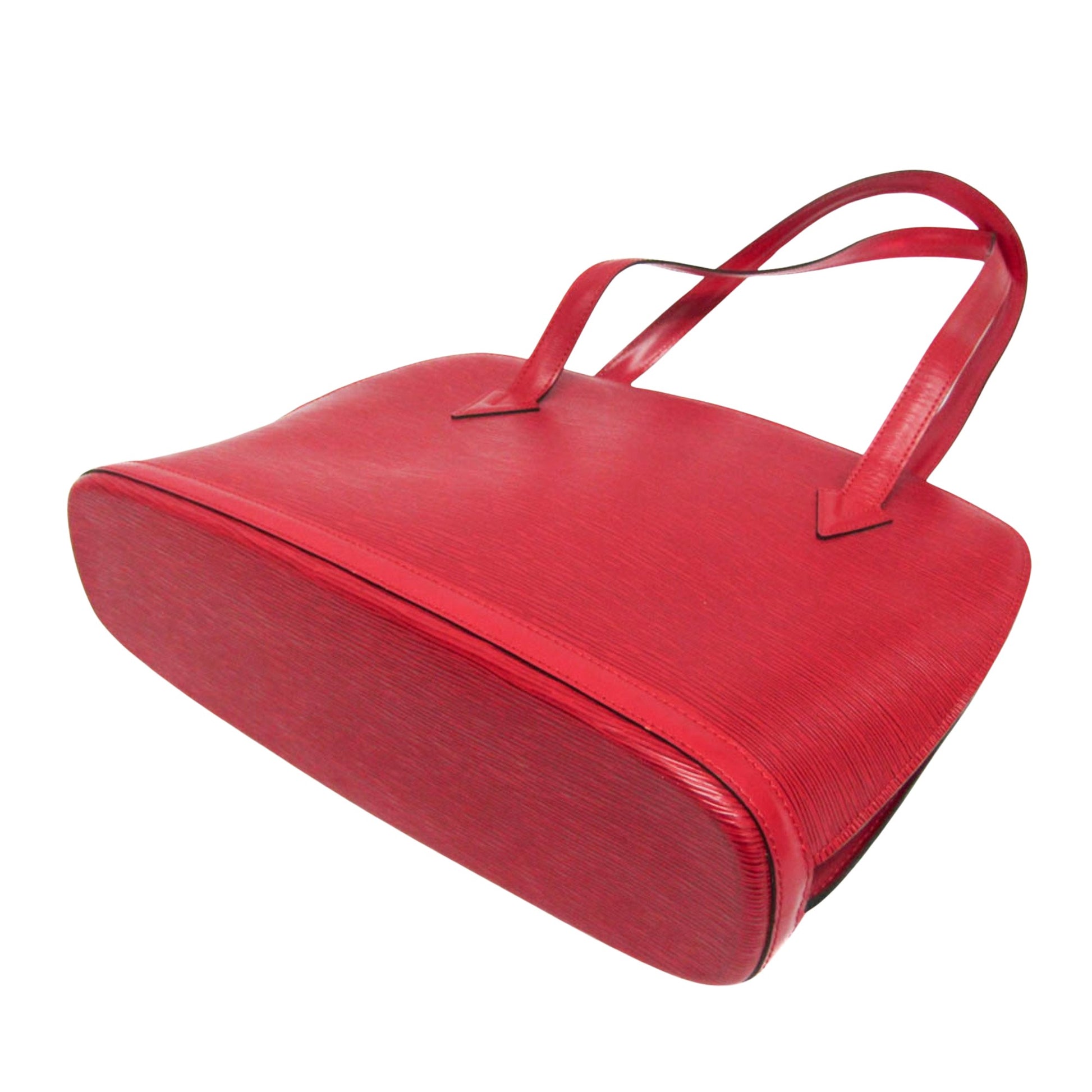 Louis Vuitton, Red, Leather, shopper