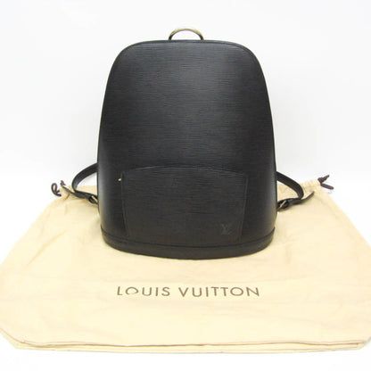 Louis Vuitton Gobelins, Black, Leather, backpack