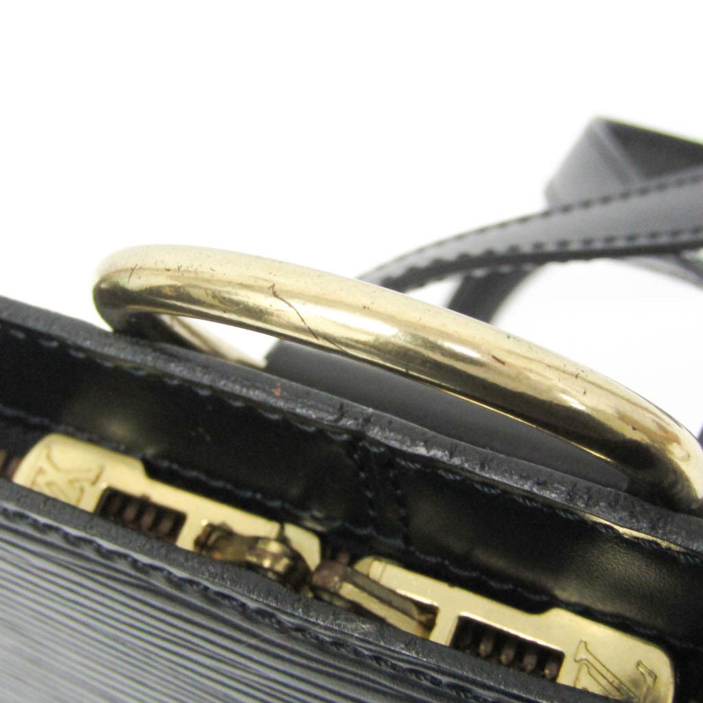 Louis Vuitton Gobelins, Black, Leather, backpack
