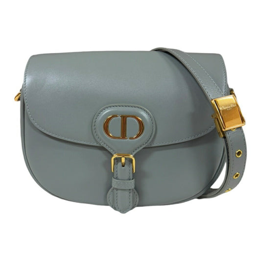 Dior Bobby medium, Grey, Leather, shoulder