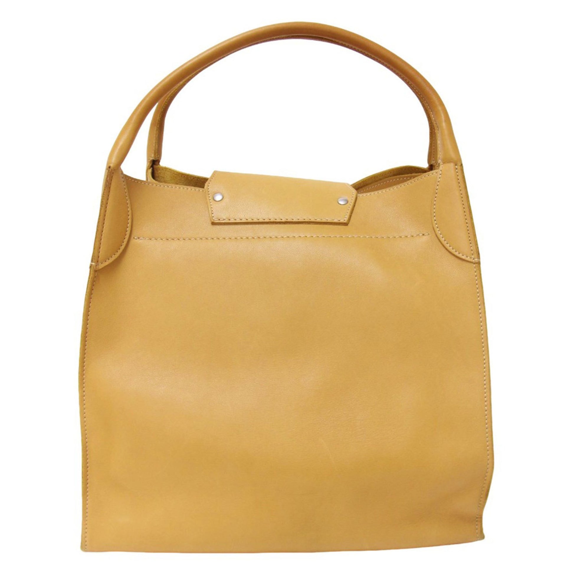 Céline Big bag, Yellow, Leather, handbag