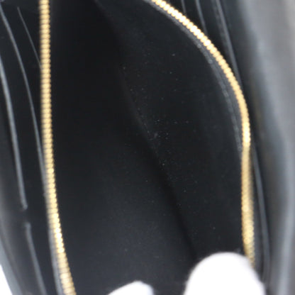 Louis Vuitton New Wave, Black, Leather, wallet