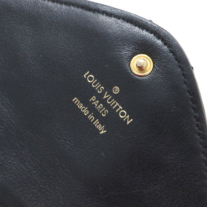 Louis Vuitton New Wave, Black, Leather, wallet