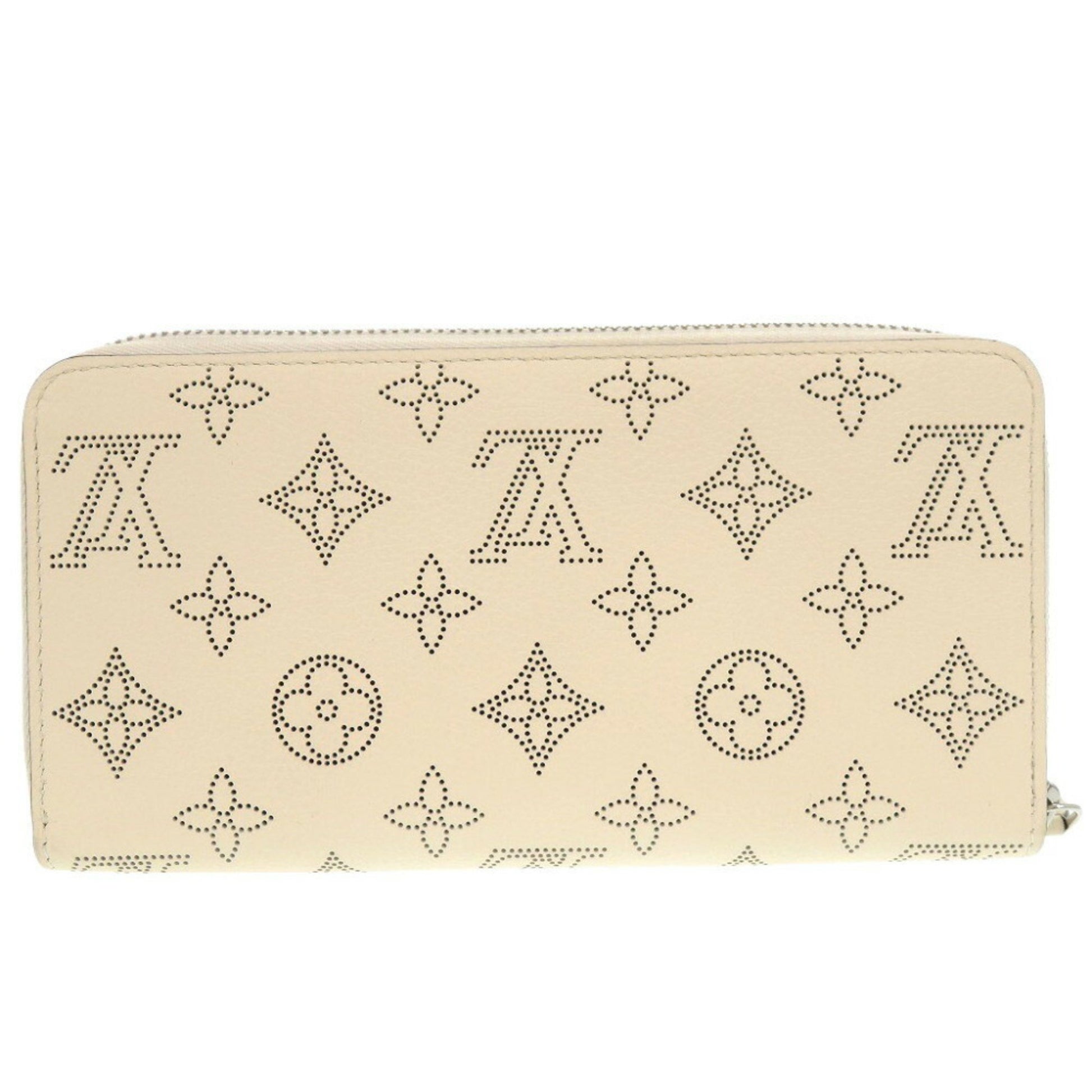 Louis Vuitton Portefeuille zippy, Ecru, Leather, wallet