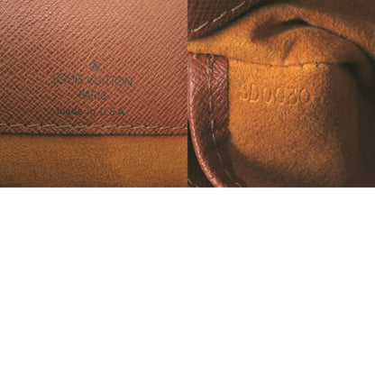 Louis Vuitton Musette Salsa, Brown, Canvas, shoulder