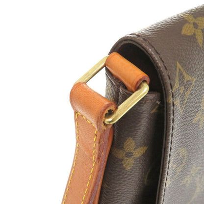 Louis Vuitton Musette Salsa, Brown, Canvas, shoulder
