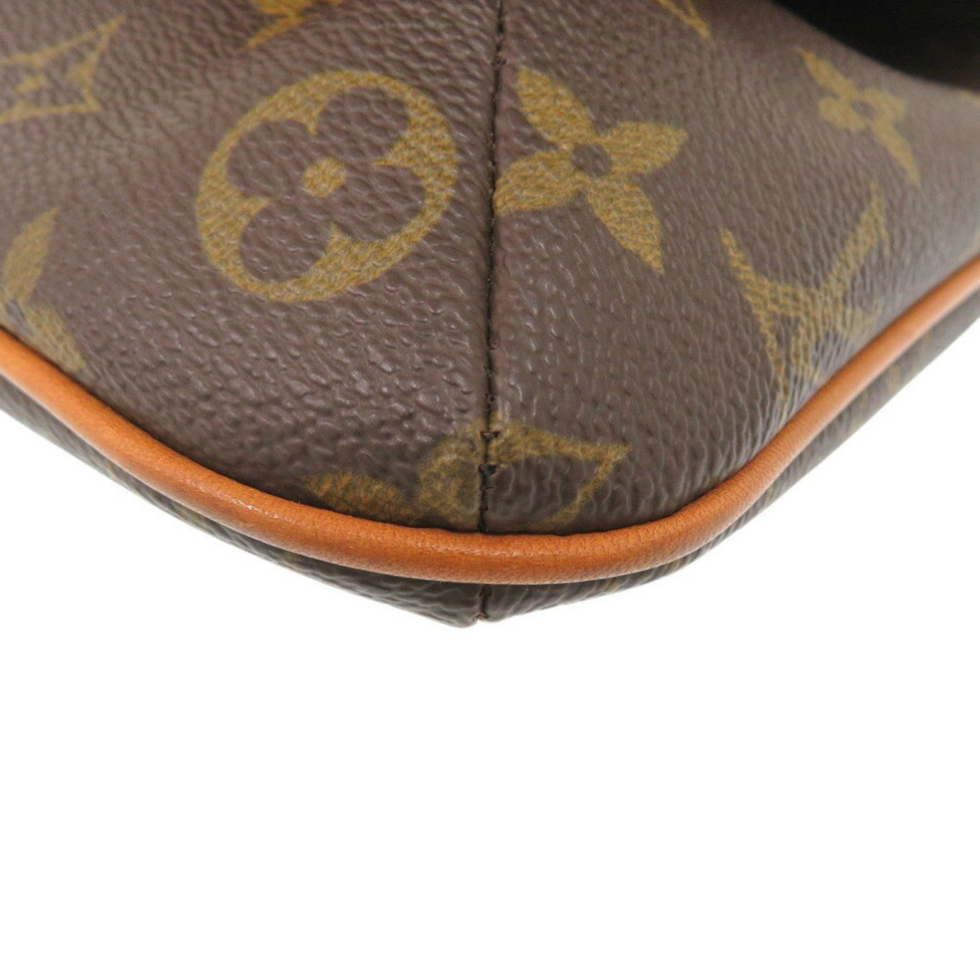 Louis Vuitton Musette Salsa, Brown, Canvas, shoulder