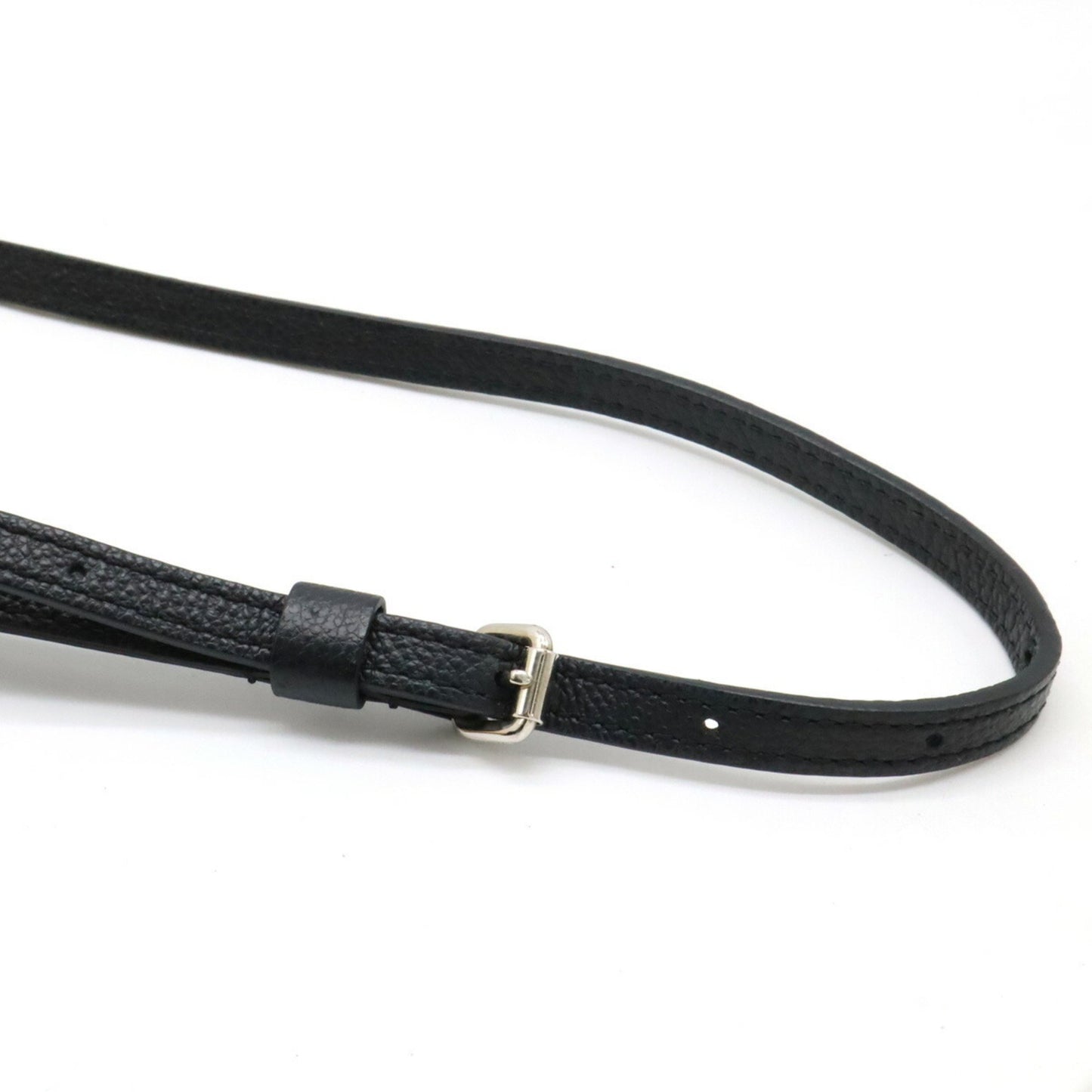 Louis Vuitton Pallas, Black, Leather, shoulder