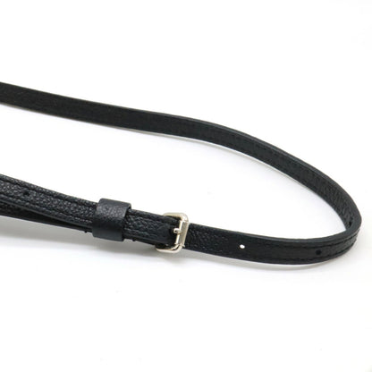 Louis Vuitton Pallas, Black, Leather, shoulder
