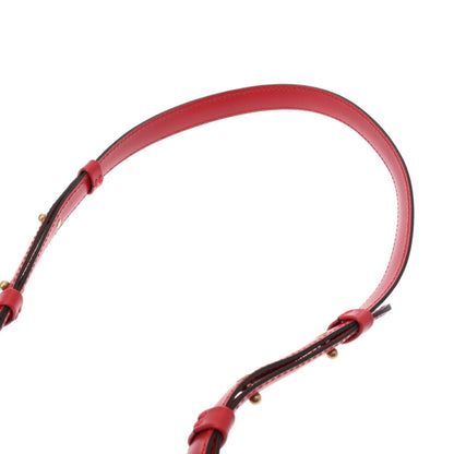 Louis Vuitton Cluny, Red, Leather, shoulder