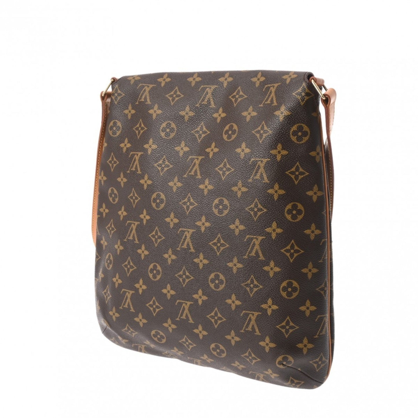 Louis Vuitton Musette, Brown, Canvas, shoulder