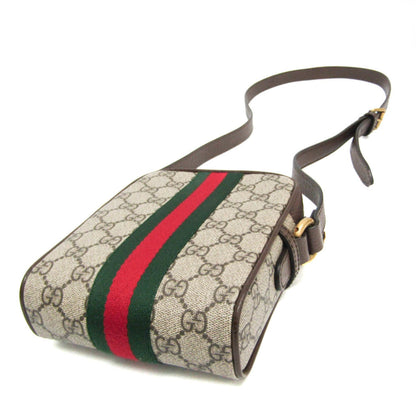 Gucci Ophidia, Beige, Canvas, shoulder