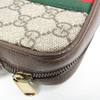 Gucci Ophidia, Beige, Canvas, shoulder