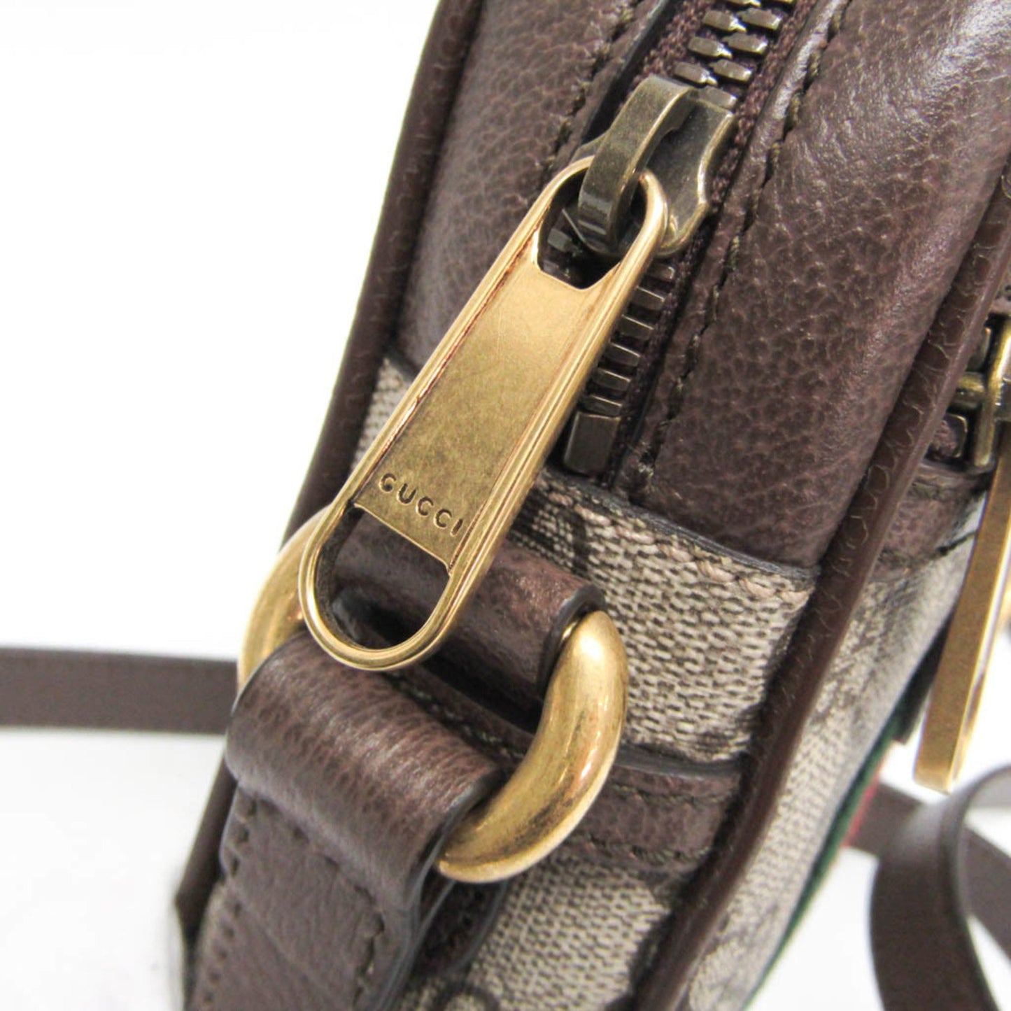 Gucci Ophidia, Beige, Canvas, shoulder