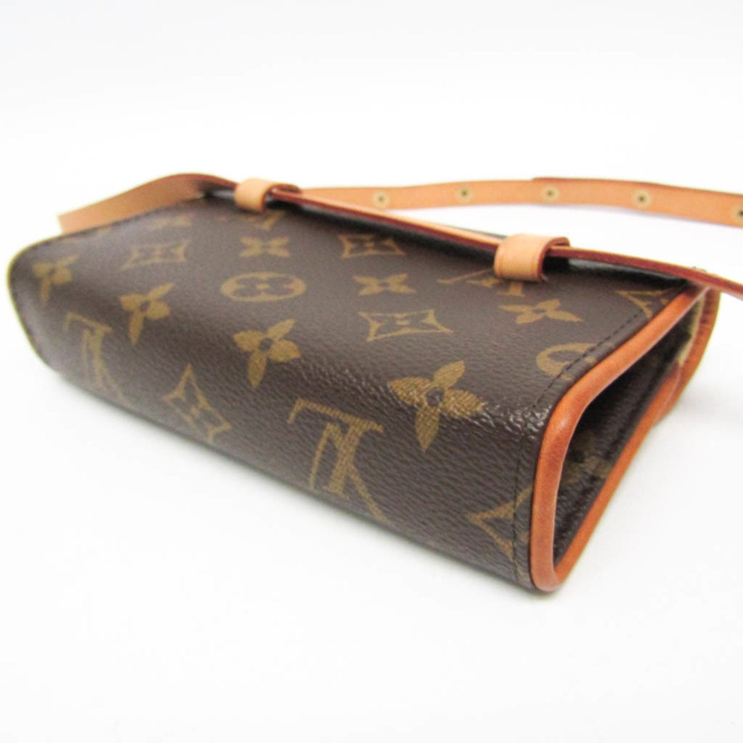 Louis Vuitton Florentine, Brown, Canvas, clutch