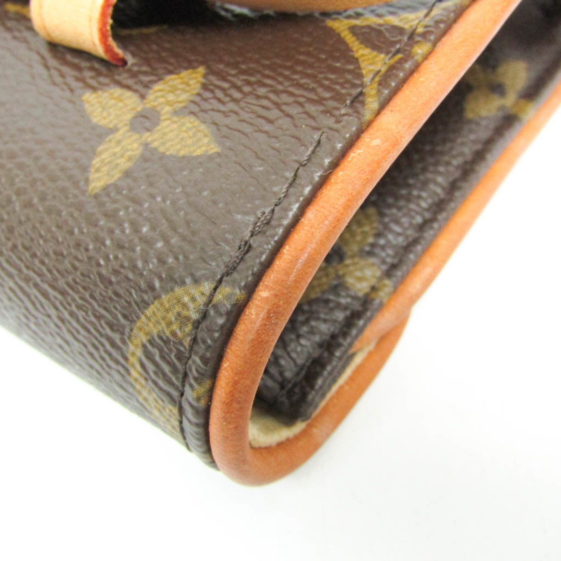 Louis Vuitton Florentine, Brown, Canvas, clutch