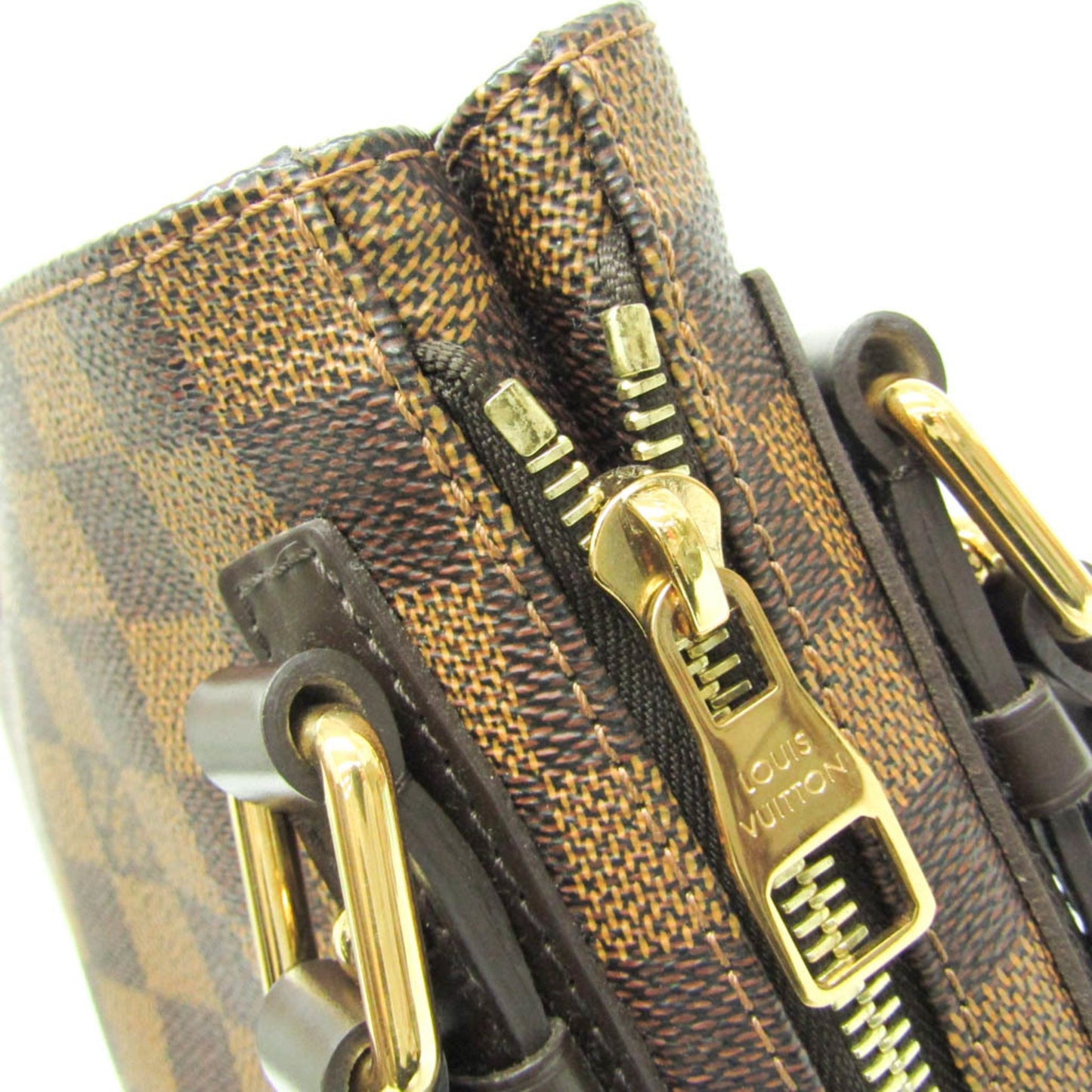 Louis Vuitton Rivington, Brown, Canvas, tote