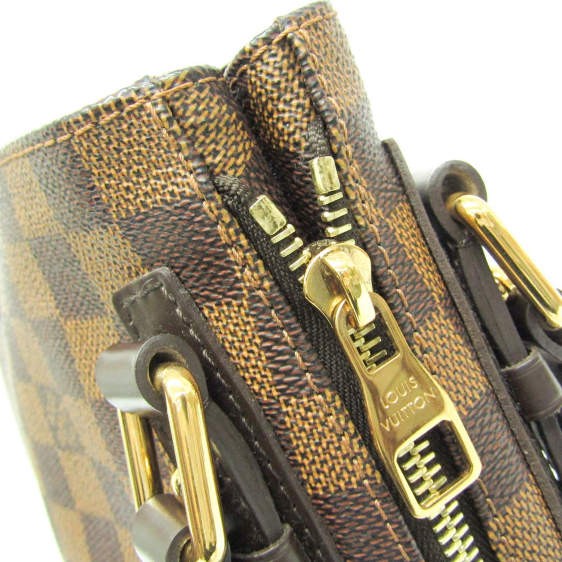 Louis Vuitton Rivington, Brown, Canvas, tote