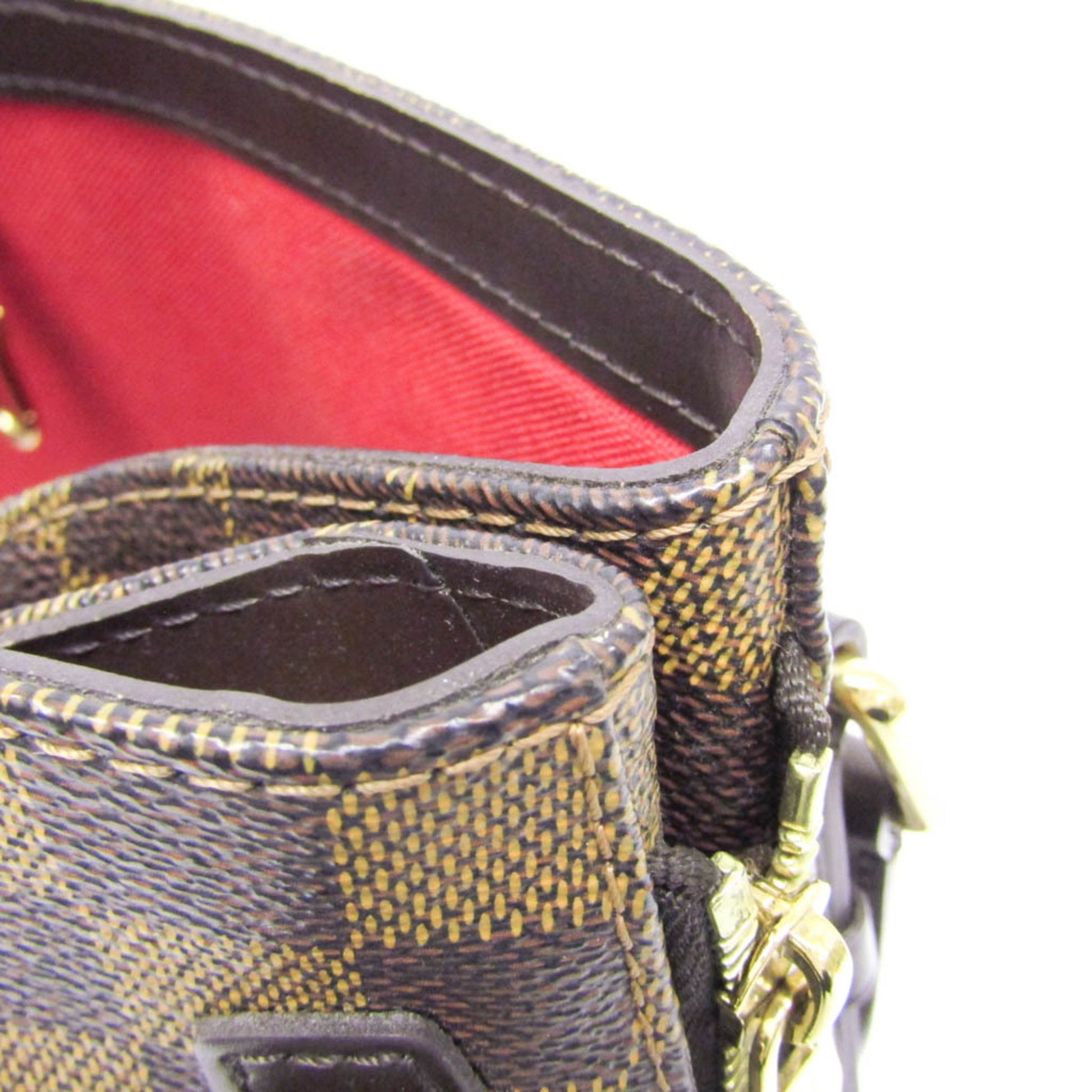 Louis Vuitton Rivington, Brown, Canvas, tote