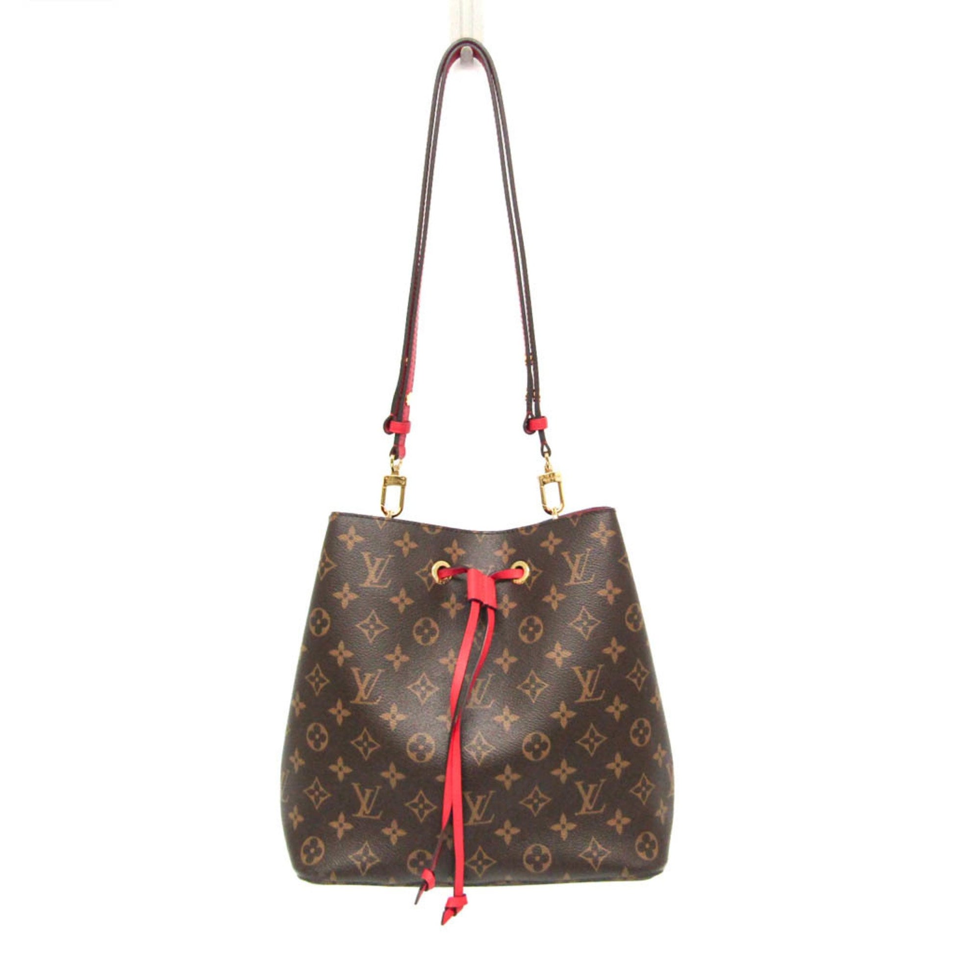 Louis Vuitton NéoNoé, Brown, Canvas, shoulder