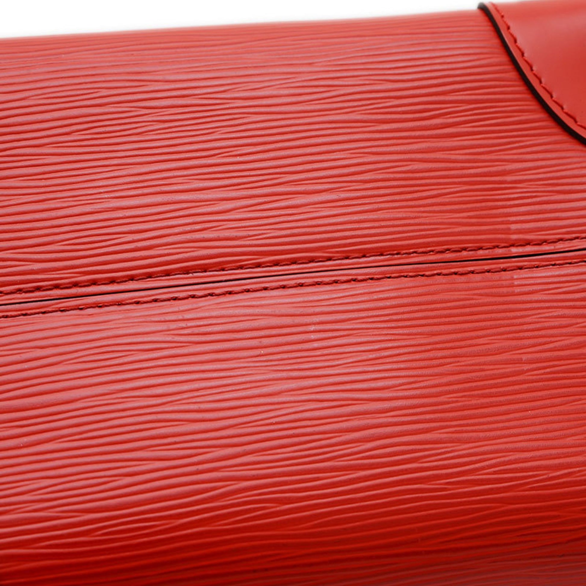 Louis Vuitton Phénix, Red, Leather, handbag