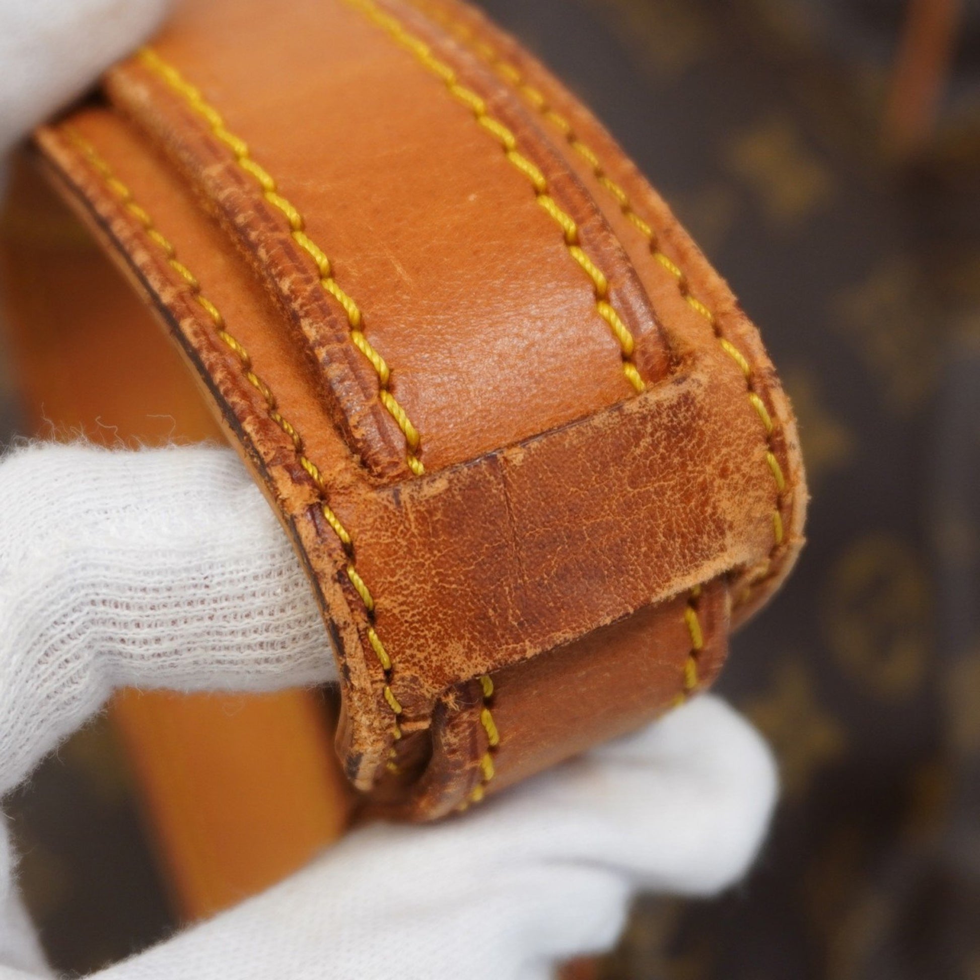 Louis Vuitton Keepall Bandoulière 60, Brown, Canvas, travel