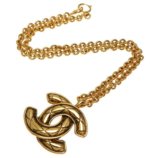 Chanel Coco Mark, Gold, Gold Plated, necklace