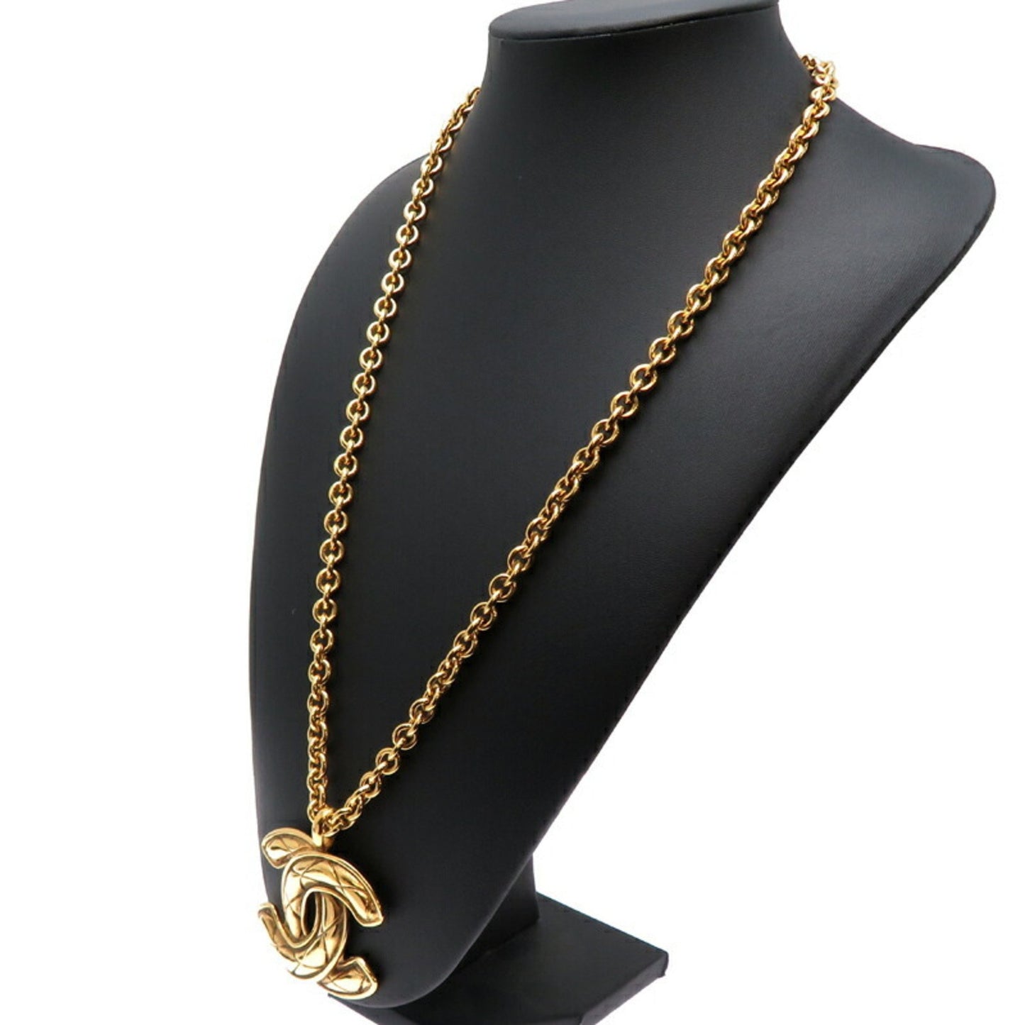 Chanel Coco Mark, Gold, Gold Plated, necklace