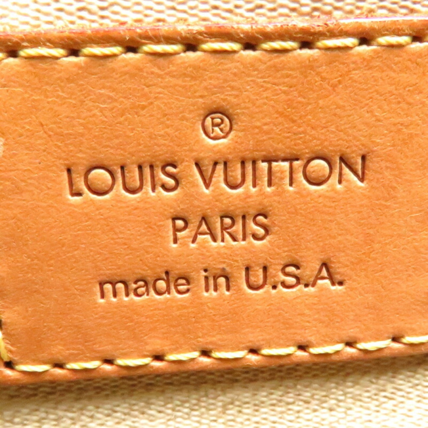 Louis Vuitton, Brown, Canvas, handbag