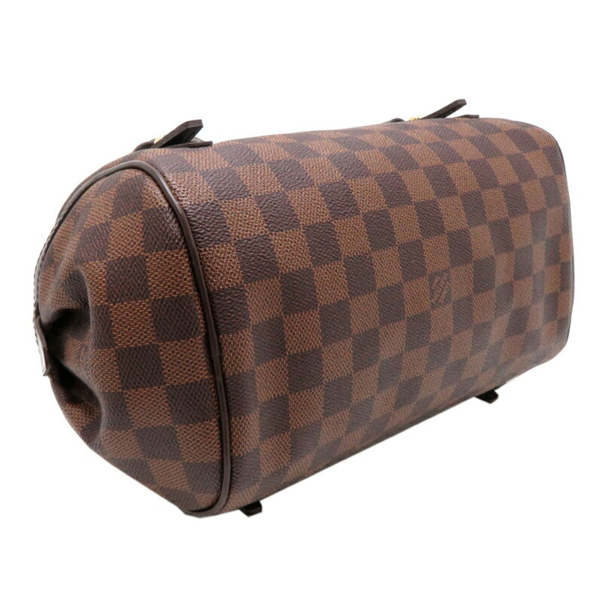 Louis Vuitton Rivington, Brown, Canvas, shoulder