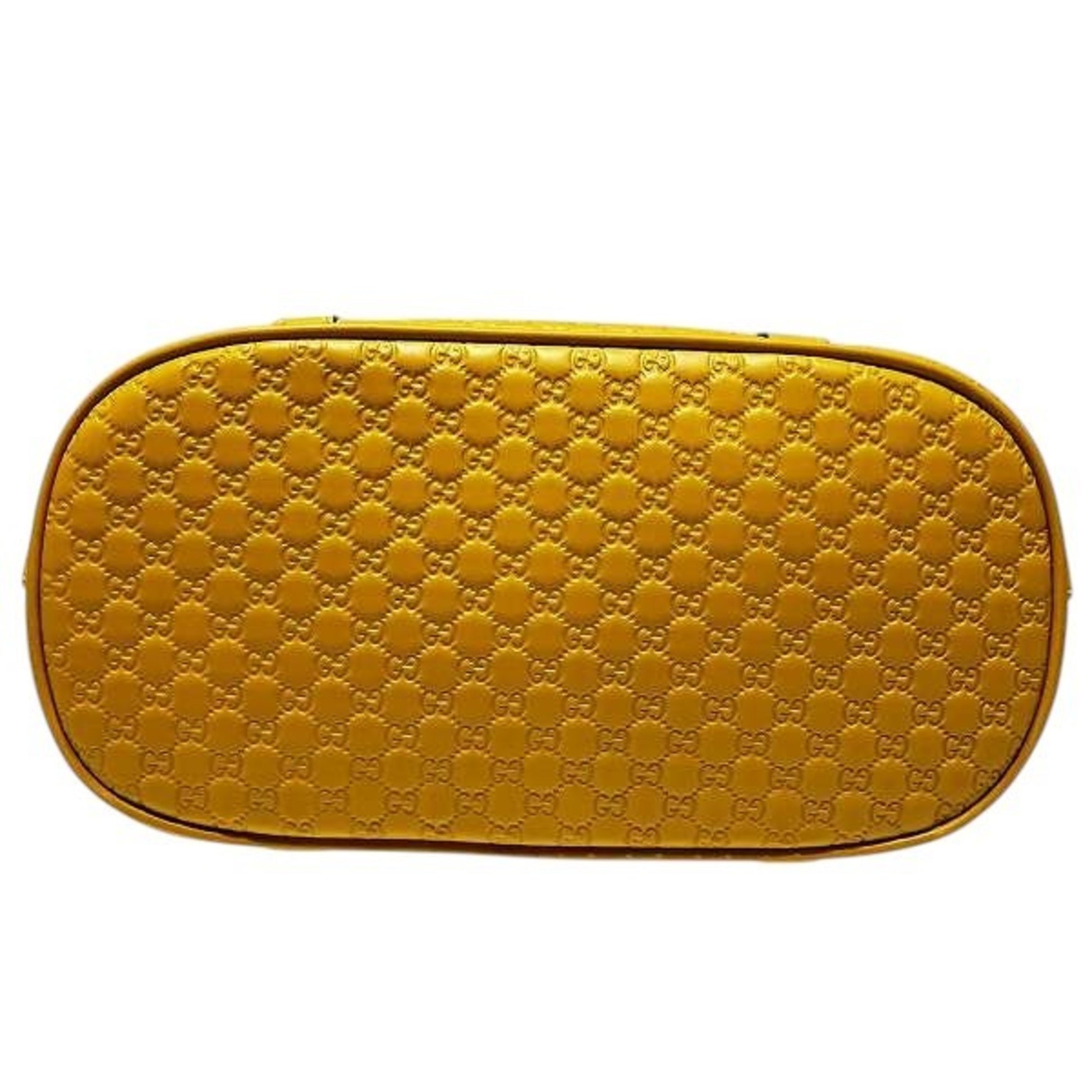 Gucci Micro guccissima, Yellow, Leather, shoulder