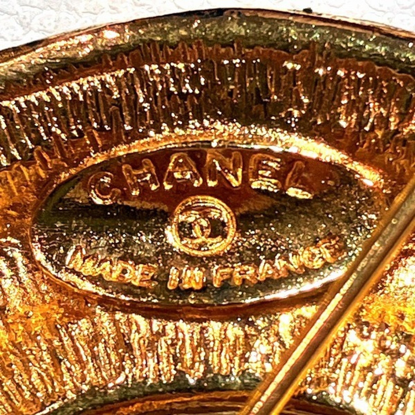 Chanel Coco Mark, Gold, Gold Plated, brooch