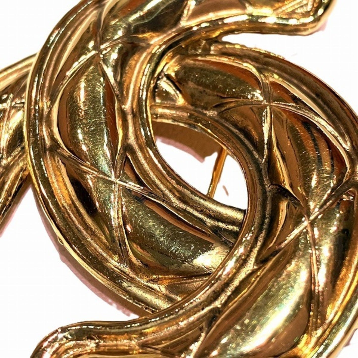 Chanel Coco Mark, Gold, Gold Plated, brooch