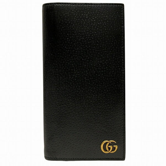 Gucci Marmont, Black, Leather, wallet