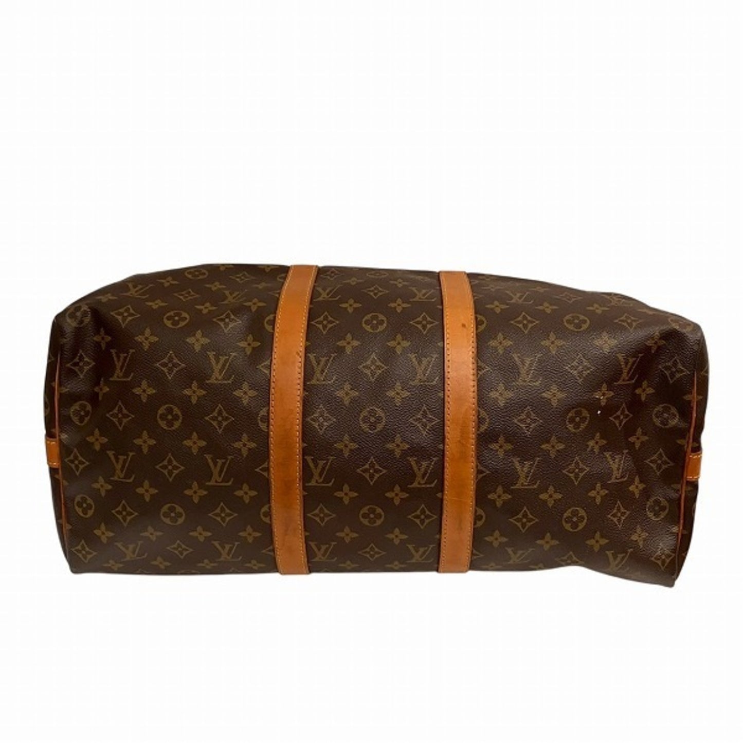 Louis Vuitton Keepall Bandouliere 50, Brown, Canvas, travel