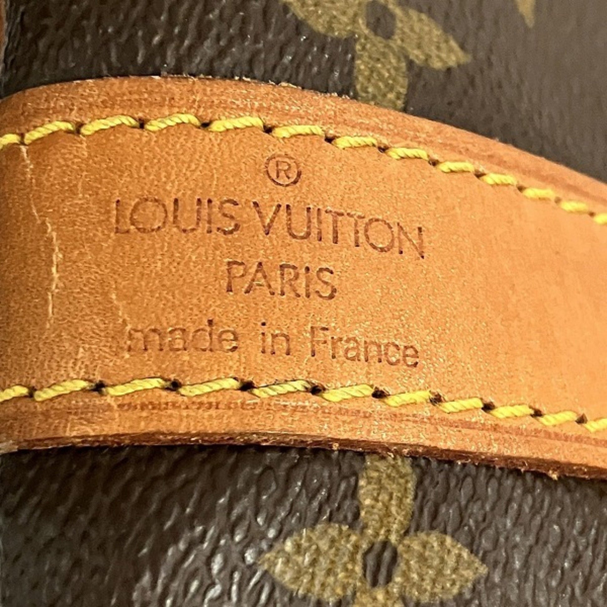 Louis Vuitton Keepall Bandouliere 50, Brown, Canvas, travel