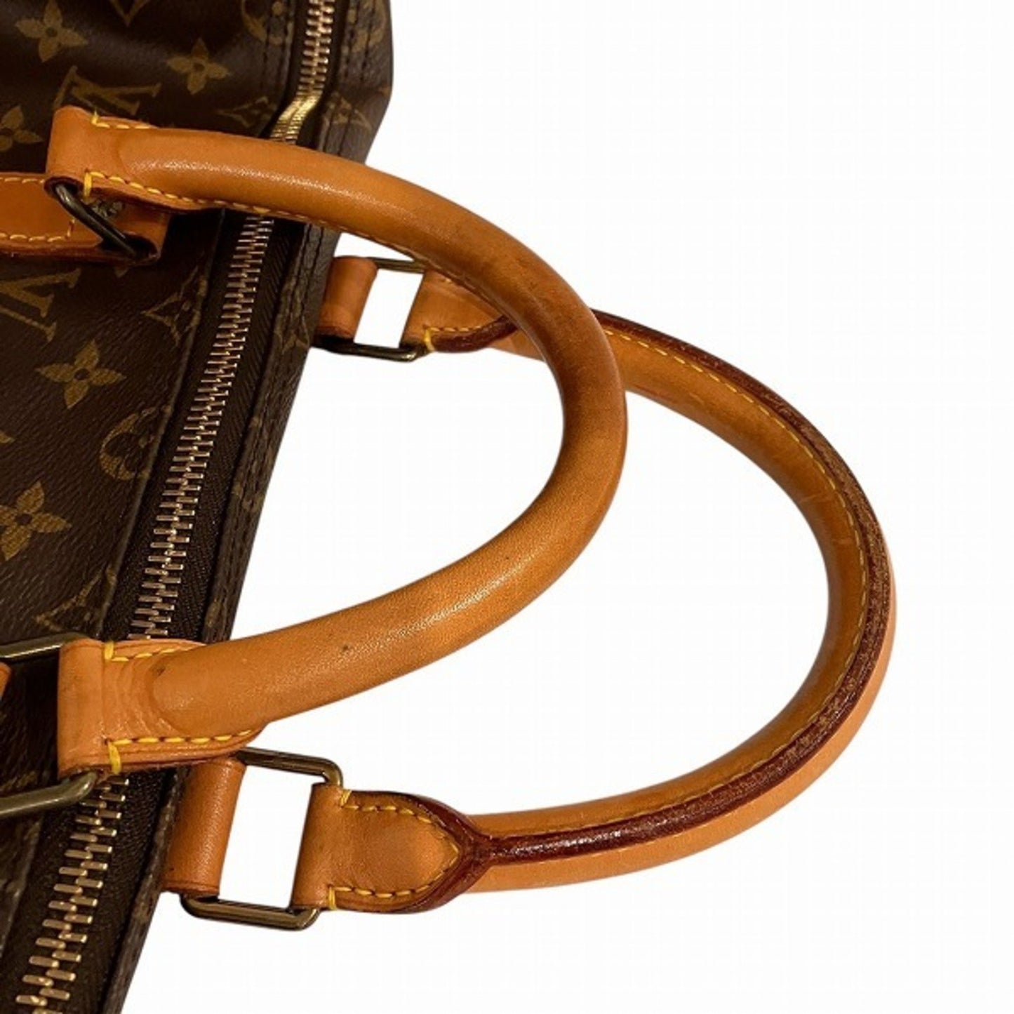 Louis Vuitton Keepall Bandouliere 50, Brown, Canvas, travel