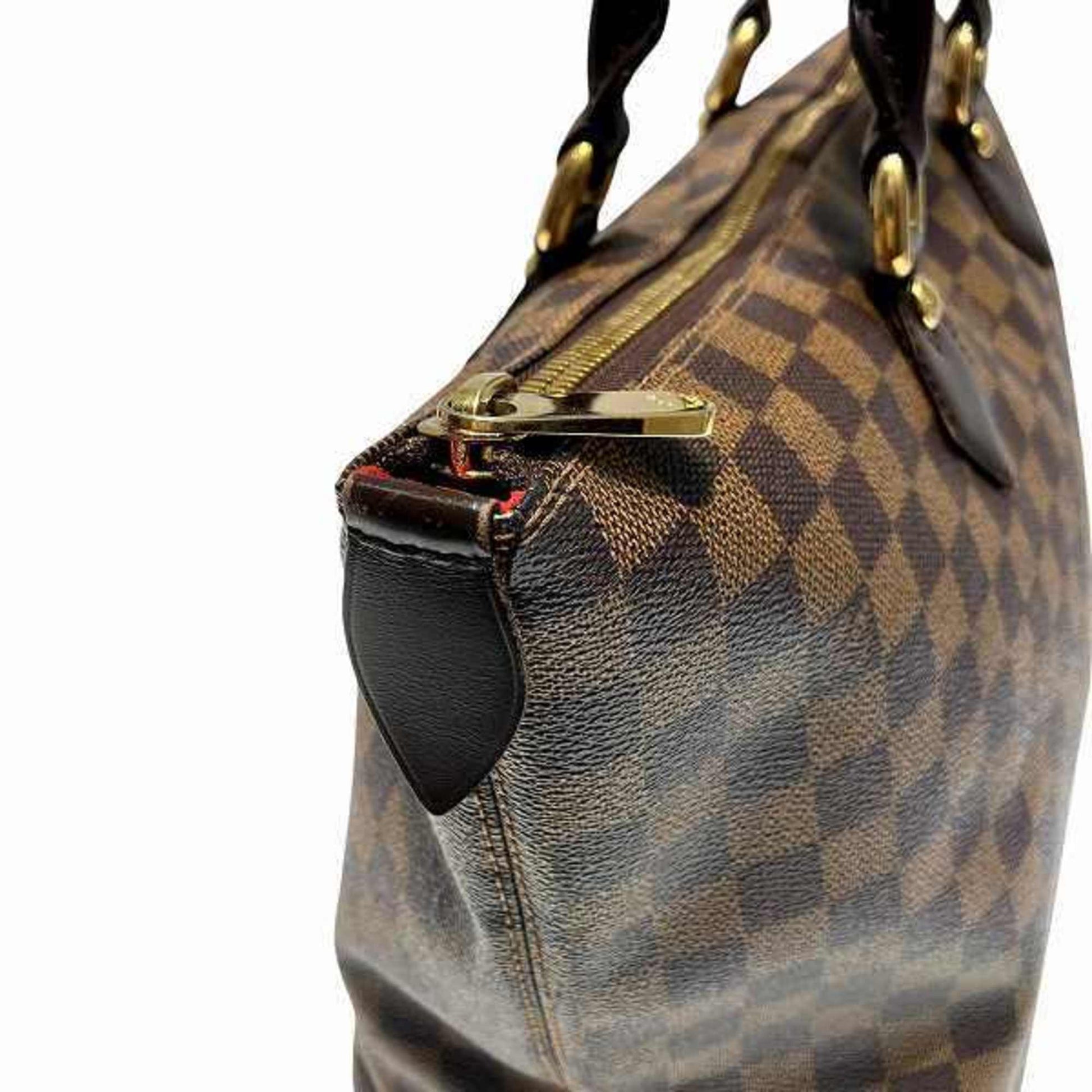 Louis Vuitton Saleya, Brown, Canvas, tote