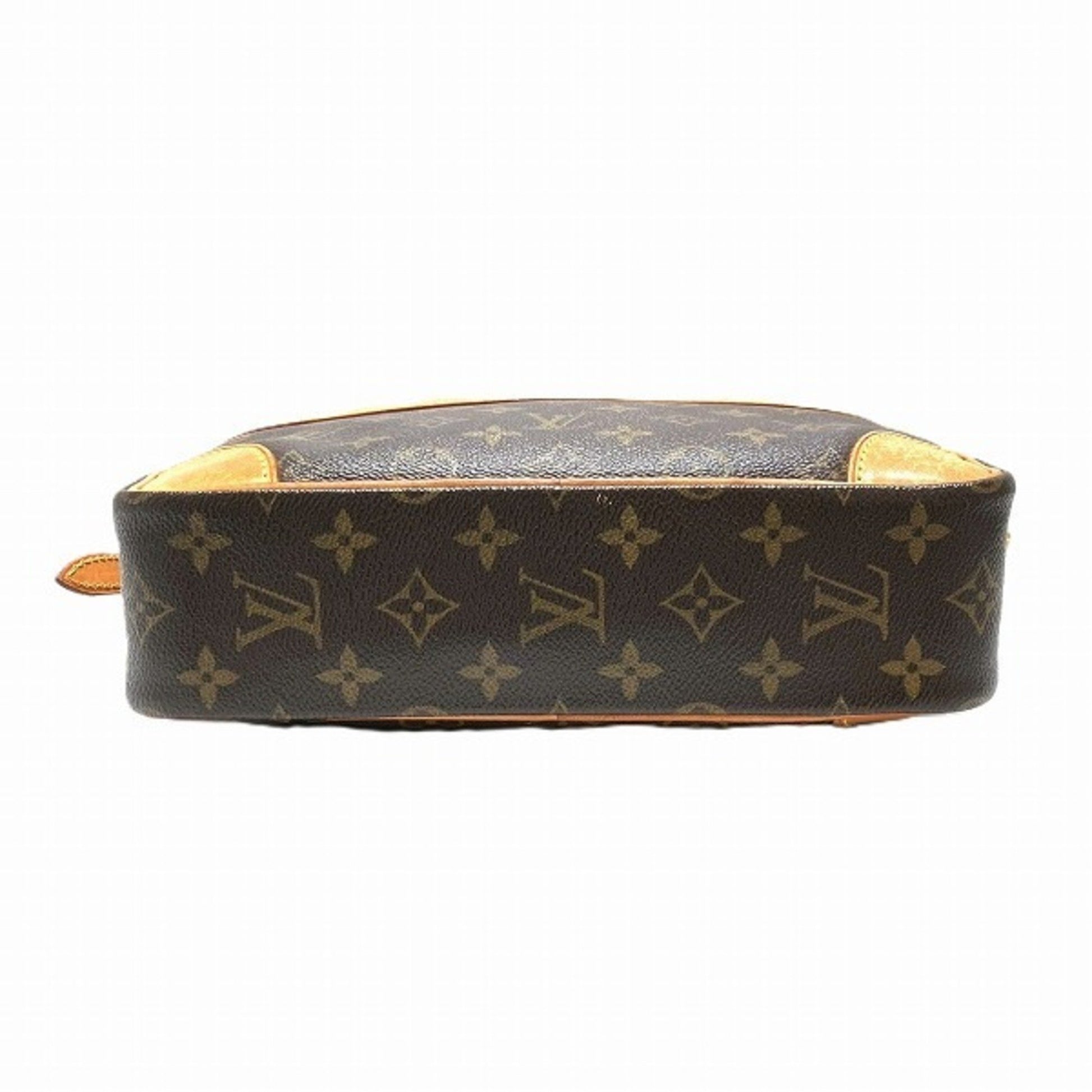 Louis Vuitton Trocadéro, Brown, Canvas, shoulder