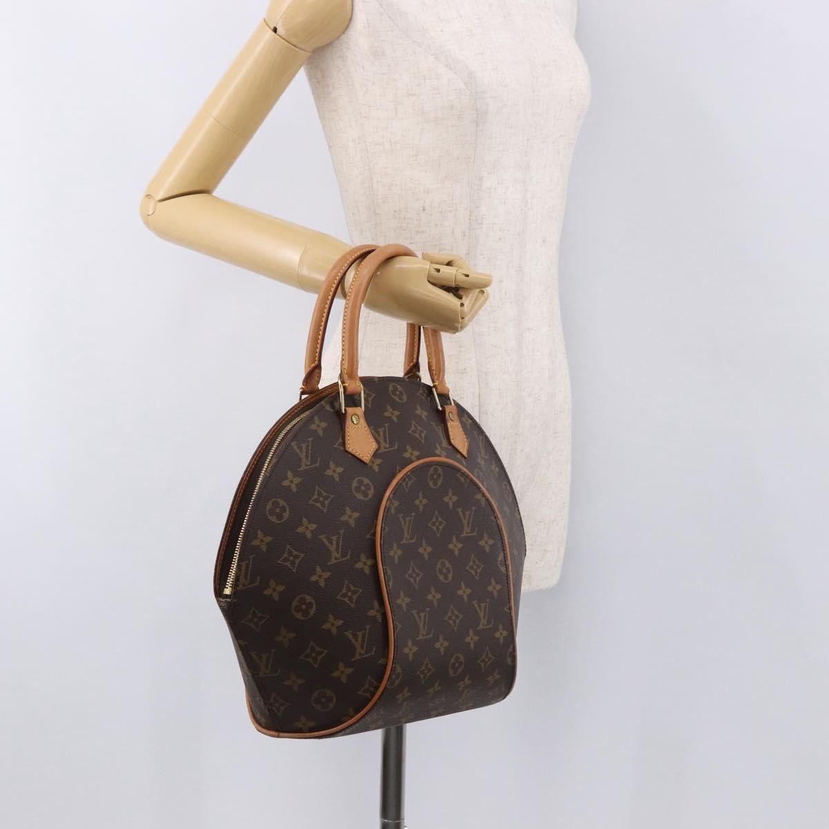 Louis Vuitton Ellipse Monogram Canvas, Brown, Canvas, Handbag