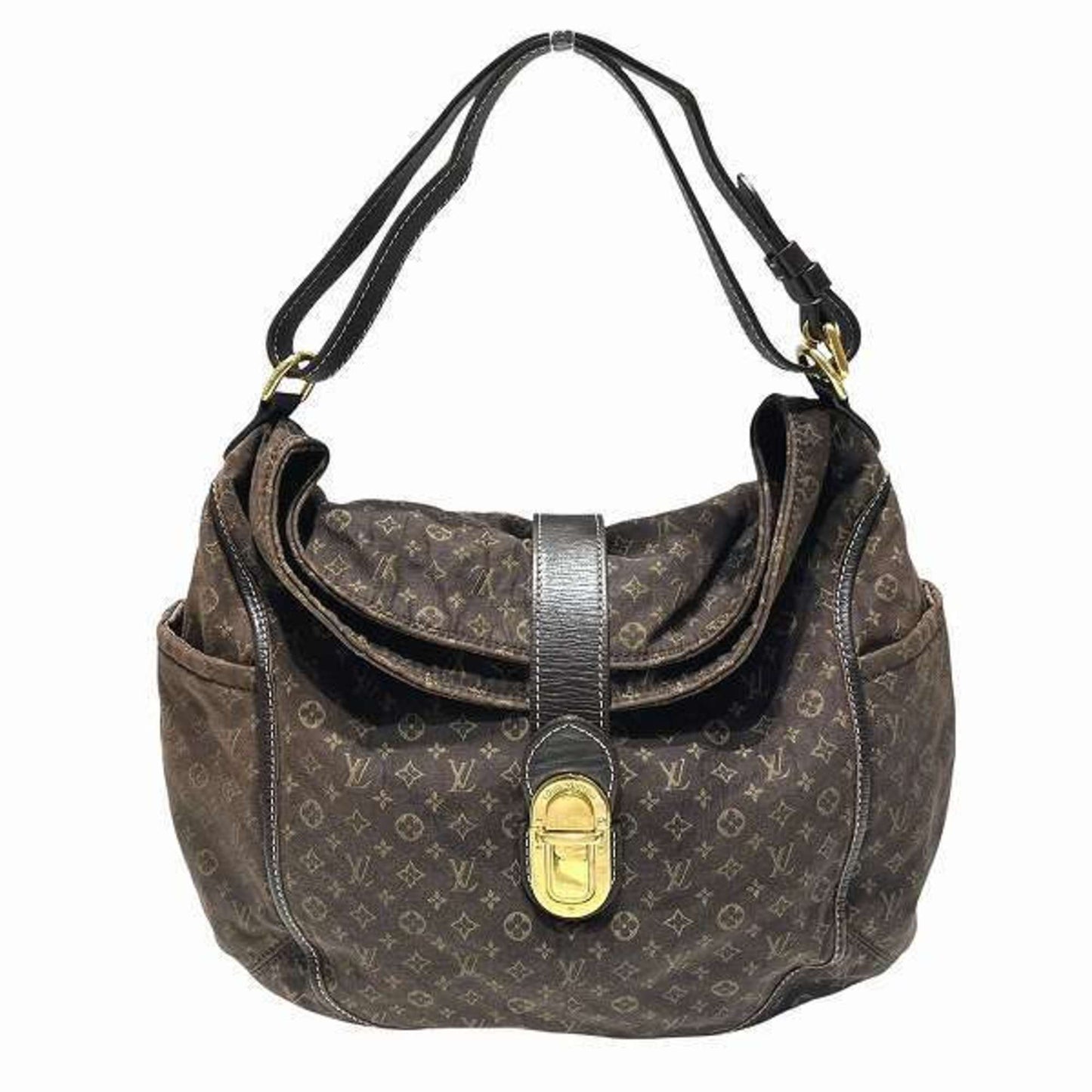 Louis Vuitton Romance, Brown, Canvas, shoulder